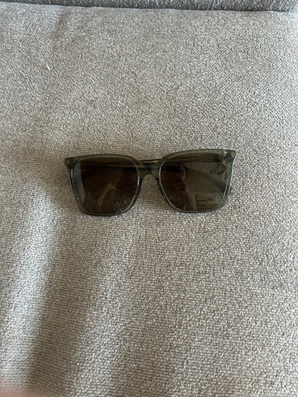 Green Michael Kors Sunglasses and Case - Picture 7 of 7